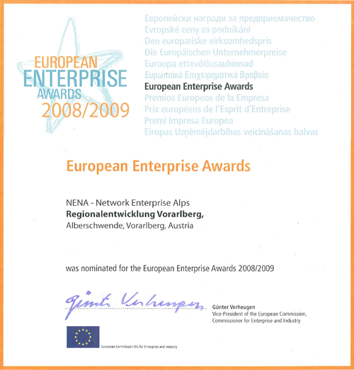 Die Europäischen Unternehmerpreise - 2008/2009 